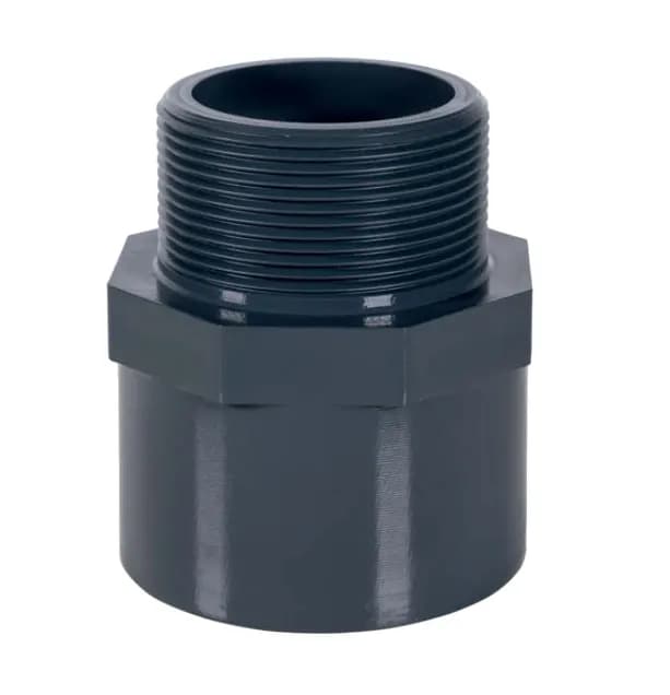 Переход Ø 110-4" мм с внешней резьбой (CORAPLAX)