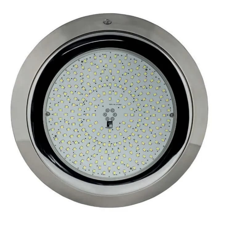 Светильник SlimLED-INOX светодиодный D=252 мм Daylight (с белыми светодиодами - теплый белый свет)
