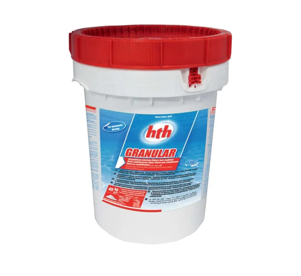 hth® BRIQUETTE® ПАСТИЛКИ ХЛОРА 7 гр. 25 кг