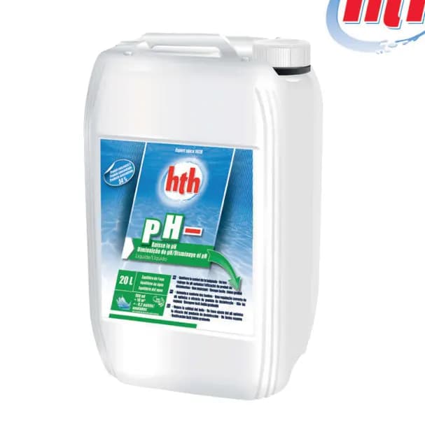 pH минус HTH 20 л (28.14 кг) жидкость