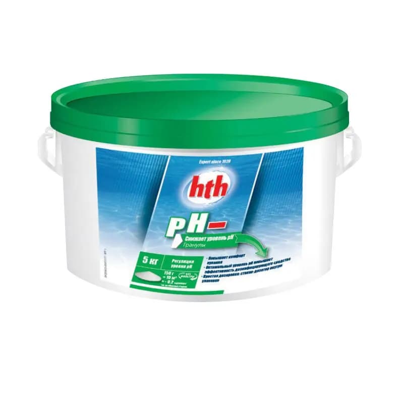 pH минус HTH 2 кг порошок