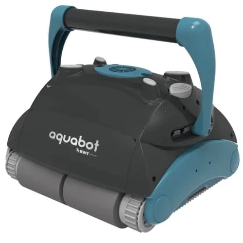 Автом. донный очиститель Aquatron AQUARIUS Black/Mint+каб. 23м+тележ.+пульт ДУ (RECS-TOM0-RIU97)